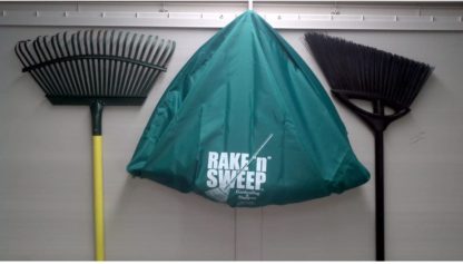 Rake N Sweep Wall Mounted for Trash or Recycling